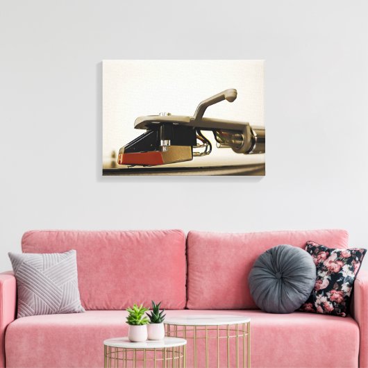 Macroopname cartridge - canvas afdruk (Insitu (Woonkamer))