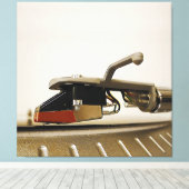 Macroopname cartridge - canvas afdruk (Insitu (Houten vloer))