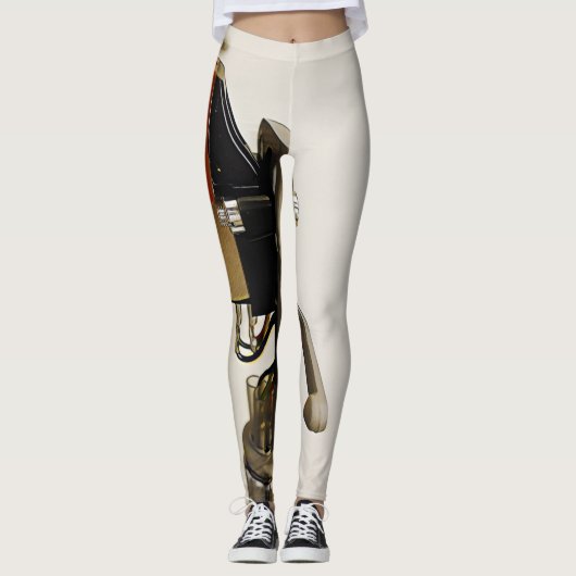 Macroopname cartridge - leggings (Voorkant)