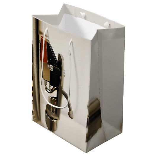 Macroopname cartridge - medium cadeauzakje (Voorkant Gekanteld)