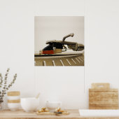 Macroopname cartridge - poster (Keuken)