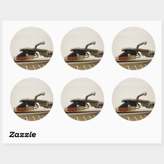 Macroopname cartridge - ronde sticker (Vel)