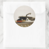 Macroopname cartridge - ronde sticker (Tas)