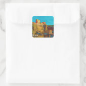 Macroopname cartridge - vierkante sticker (Tas)