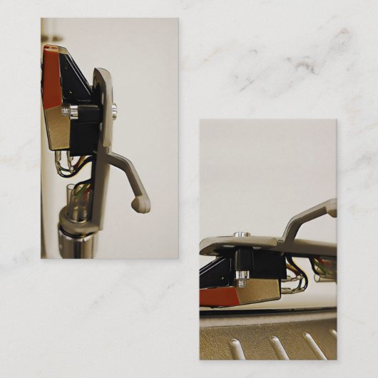 Macroopname cartridge - visitekaartje (Voorkant / Achterkant)