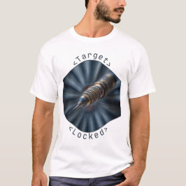 Macropijlontwerp Target Locked futurist T-shirt