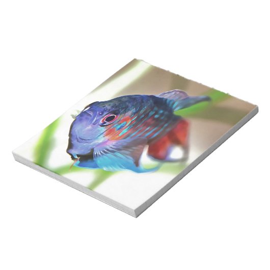 Macropodus Opercularis Aquarium vis Notitieblok (Linkerzijde)