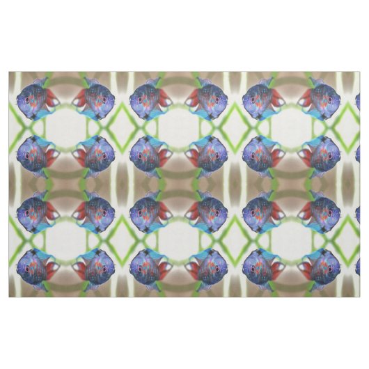 Macropodus Opercularis Aquarium vis Stof (Fat Quarter)