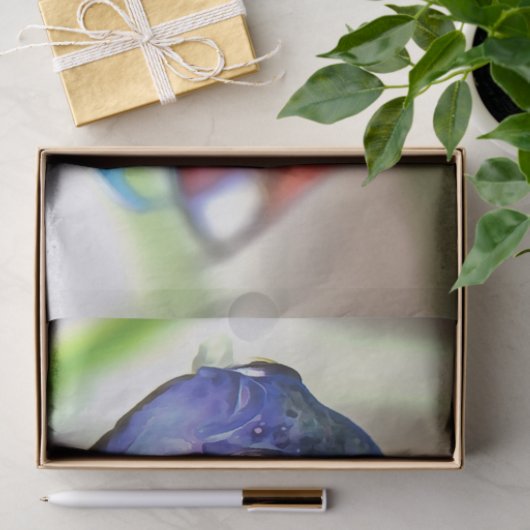 Macropodus Opercularis Aquarium vis Tissuepapier (Geschenk)