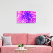 Macrorororororoze ventilator canvas afdruk (Insitu (Woonkamer))