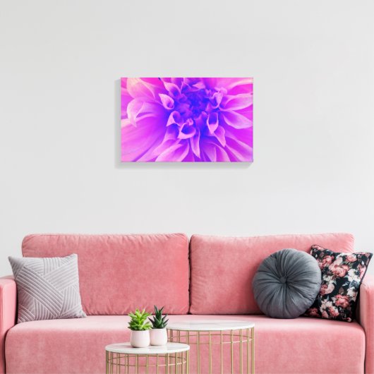 Macrorororororoze ventilator canvas afdruk (Insitu (Woonkamer))