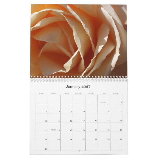 Macrorozen florale fotografie kalender 2013 (Jan 2027)