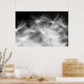 Macroschoonheid van Dandelion Poster (Keuken)