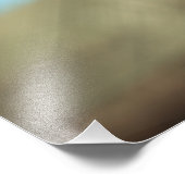 Macrowaterdruppel Foto Afdruk (Hoek)
