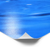 Macrowaterdruppel Foto Afdruk (Hoek)