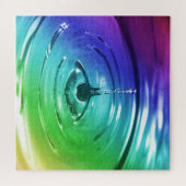 Macrowaterdruppel Legpuzzel (Horizontaal)