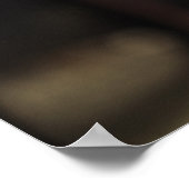 Macrowaterdruppel Poster (Hoek)