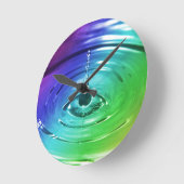 Macrowaterdruppel Ronde Klok (Hoek)