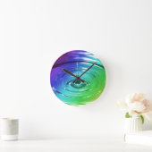 Macrowaterdruppel Ronde Klok (Huis)