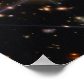 MACS0647 | Gravitationaal uitleeneffect | JWST Poster (Hoek)