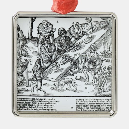 MacSweeney's feast Metalen Ornament (Voorkant)
