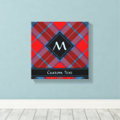 MacTavish Clan Tartan Canvas Afdruk (Insitu (Houten vloer))