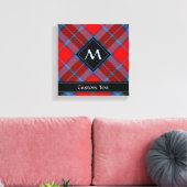 MacTavish Clan Tartan Canvas Afdruk (Insitu (Woonkamer))