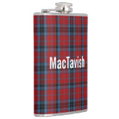 MacTavish Clan Tartan Op Maat Heupfles (Rechts)
