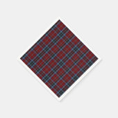MacTavish Clan Tartan Plaid Papieren servetten (Hoek)