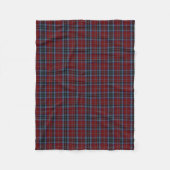 MacTavish Clan Tartan Pset Fleece Blanket (Voorkant)