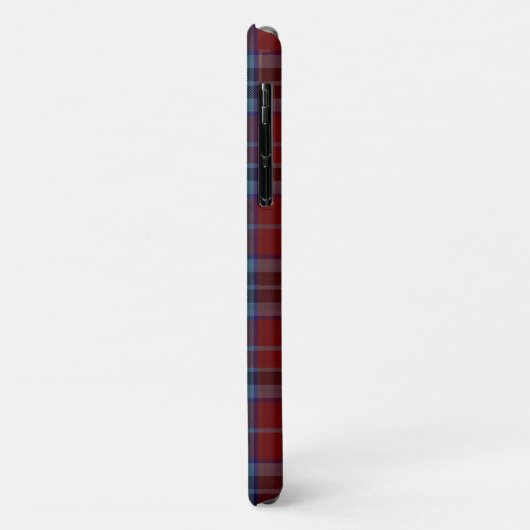 MacTavish Clan Tartan Pset iPhone 4 Case (Achterkant/links)