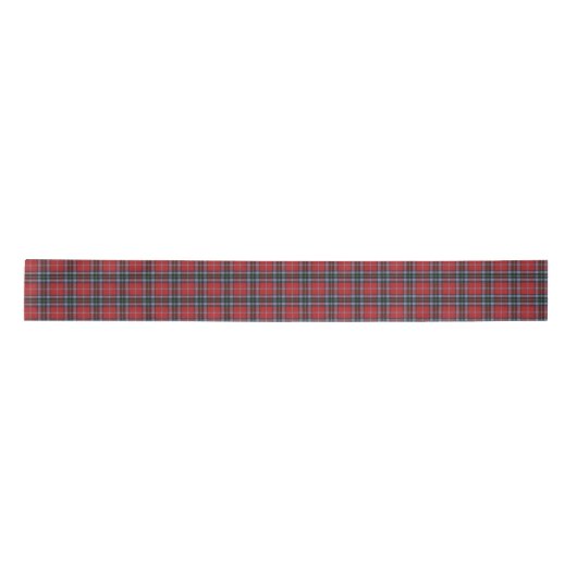 MacTavish Modern Scottish Tartan Satijnen Lint (Voorkant)