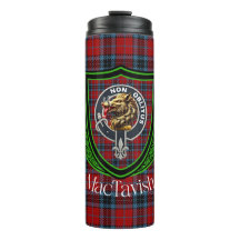 MacTavish Schotse Clan Tartan & Crest