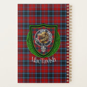 MacTavish Schotse Clan Tartan & Wapen Planner (Achterkant)