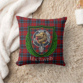 MacTavish Scottish Clan Tartan & Crest Kussen (Deken)