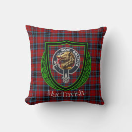 MacTavish Scottish Clan Tartan & Crest Kussen