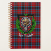 MacTavish Scottish Clan Tartan & Crest Planner (Voorkant)