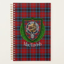 MacTavish Scottish Clan Tartan & Crest