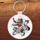 MacTavish Tartan Lion Sleutelhanger (Voorkant)