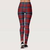 MacTavish Tartan Modern Rood Dames Leggings (Achterkant)