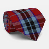 MacTavish Tartan Print Stropdas (Opgerold)