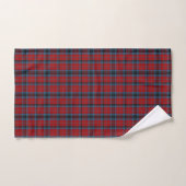 MacTavish Tartan Red en Blue Pset Bad Handdoek (Handdoek)