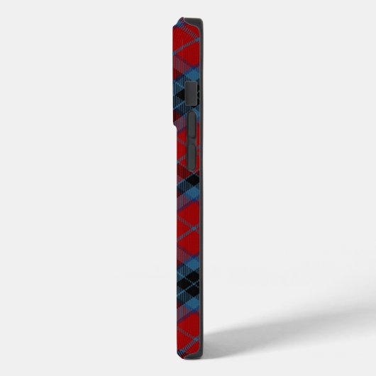MacTavish Tartan Red en Blue Pset Case-Mate iPhone Case (Achterkant / Links)