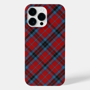 MacTavish Tartan Red en Blue Pset iPhone 14 Pro Max Hoesje