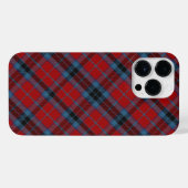 MacTavish Tartan Red en Blue Pset iPhone Hoesje (Achterkant horizontaal)