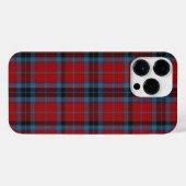 MacTavish Tartan Red en Blue Pset iPhone Hoesje (Achterkant horizontaal)