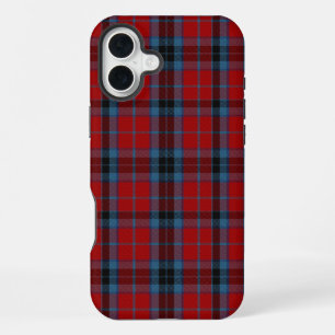 MacTavish Tartan Rood en Blauw Geruit iPhone 16 Plus Hoesje