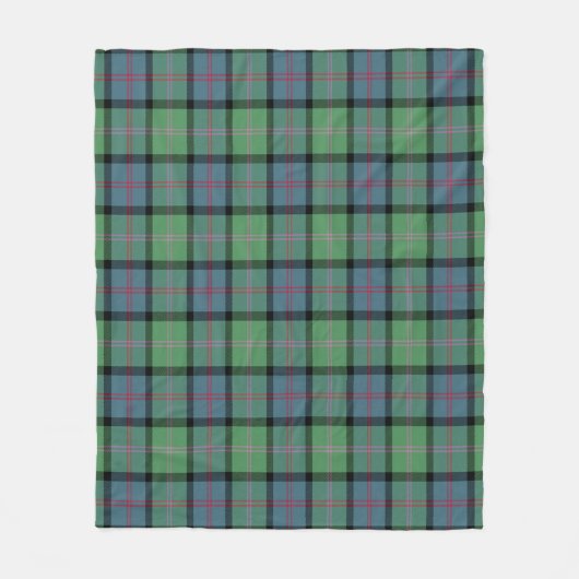 MacThomas Oude Plaid Fleece Deken (Voorkant)