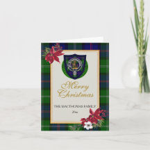 MacThomas Schotse Clan Tartan & Crest