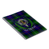 MacThomas Scottish Clan Tartan & Crest Notitieboek (Rechterzijde)